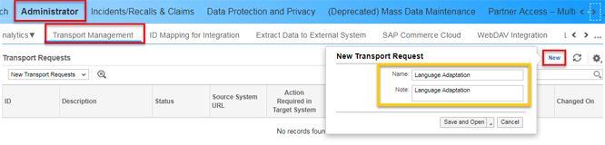 C4hana Adminstrator