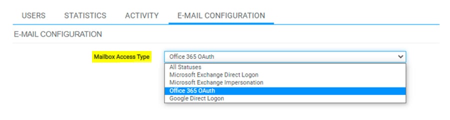 Outlook integration