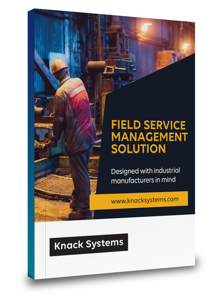 SAP Field Service Management brochure for Industrial Manufacturers